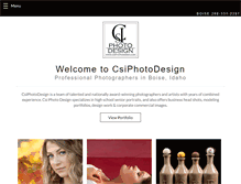 Tablet Screenshot of csiphotodesign.com